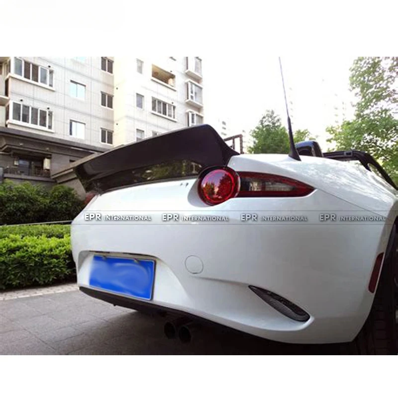 For Mazda MX5 ND RF Carbon Fiber EPA Style Rear Fixed Spoiler Wing