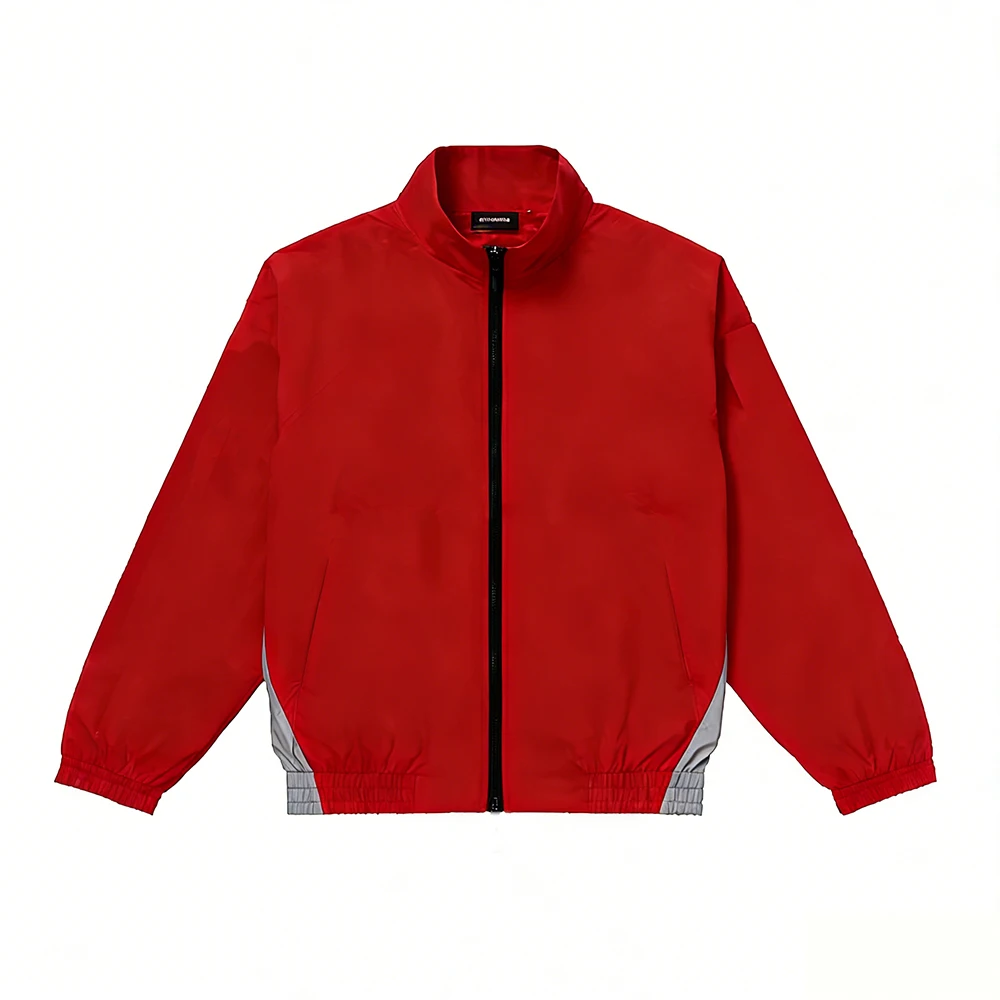 

Новая весенняя ветрозащитная и водонепроницаемая куртка с воротником-стойкой для мужчин, деловой повседневный стиль, свободный крой, верхняя одежда для поездок на работу.