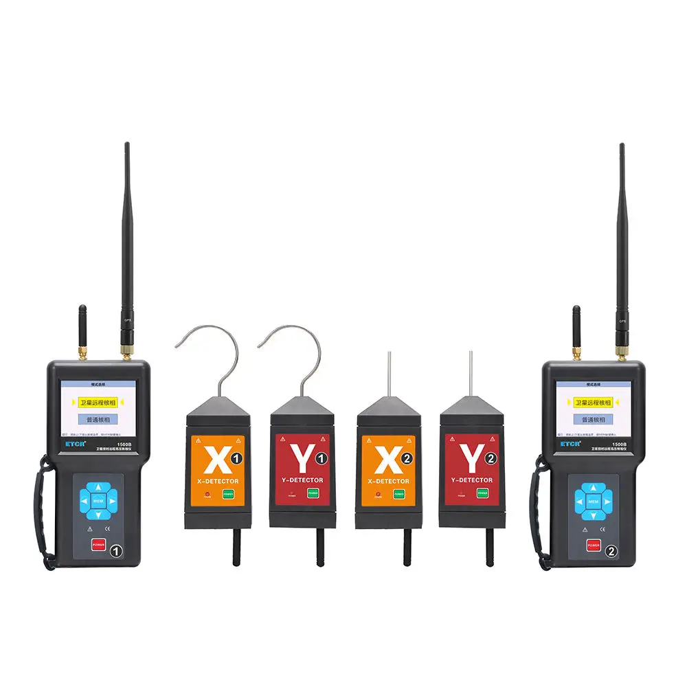 ETCR1500B High Voltage Satellite Timing Service Wireless Insulated Electrical Nuclear Phase Meter Remote Distance 5000m 500KV