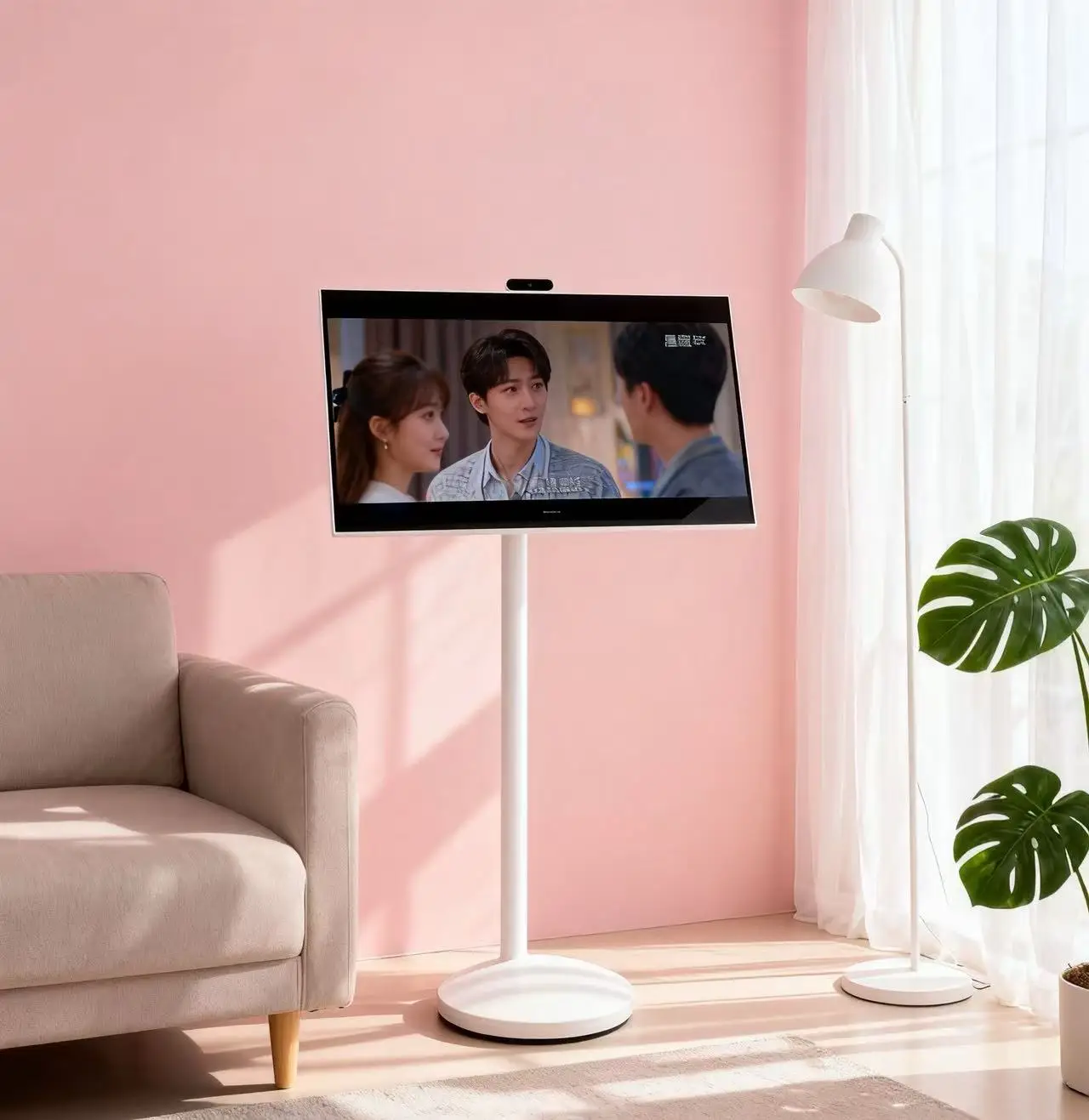 24-inch Full HD Vertical IPS Mo nitor Capacitive Touchscreen Portable Home Office Use WiFi Hotspot Enabled Android 13 8GB RAM