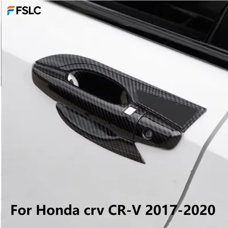 

⭐Genuine⭐ Car Upgrade For Honda CR-V 2017-2020 ABS Exterior Door Handle Bowl Cover Trim Protection Sticker Car Accessories
