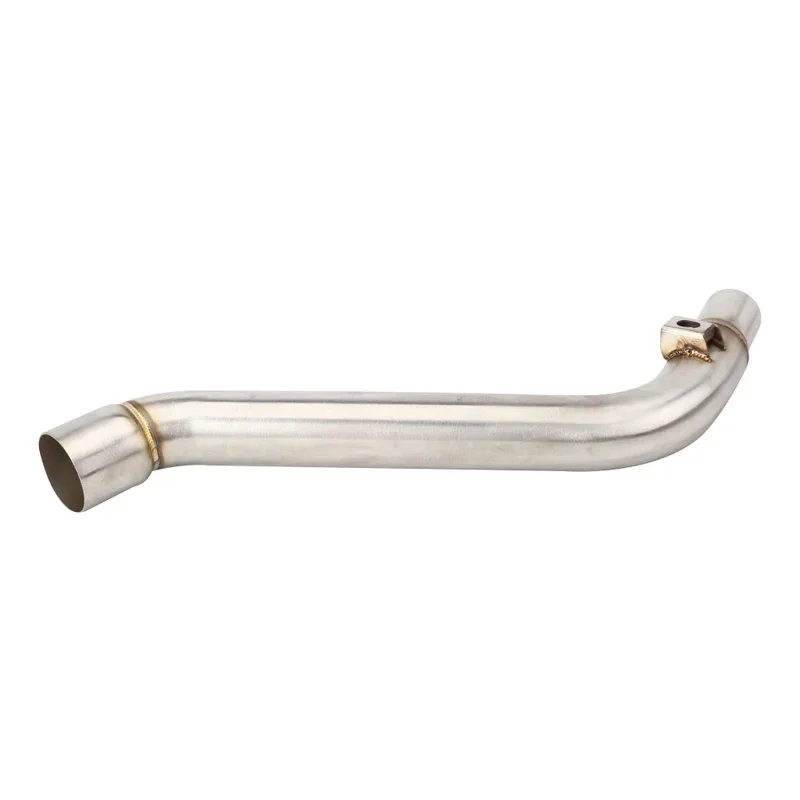 Slip‑On Motorcycle Escape Exhaust Middle Link Pipe for Suzuki DR 650SE 1996 1997 1998 1999 2000 2001 2002‑2020 2021 2022-2024
