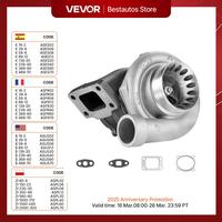 VEVOR Turbo Turbocharger with Gasket Kit for 2.5-6.0L Engine Displacement Heat Resistance Turbocharger with K418 Alloy Impeller