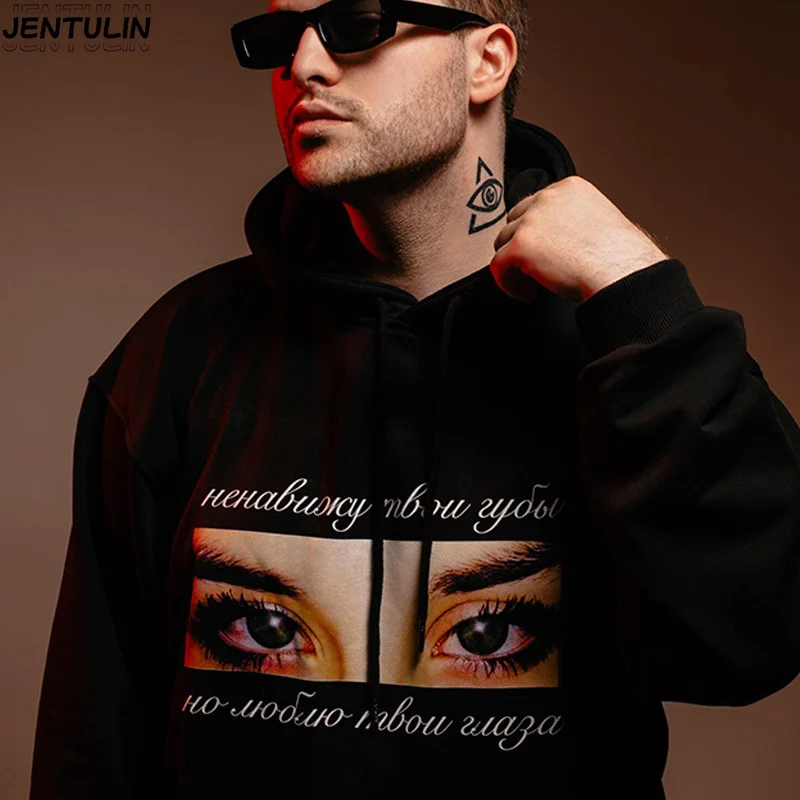 ​​​​Y2K Unisex Hoodies Women Autumn Winter Harajuku Graphic Hooded Men Clothing  Sweatshirt Gothic Hip Hop Oversized Streetwear