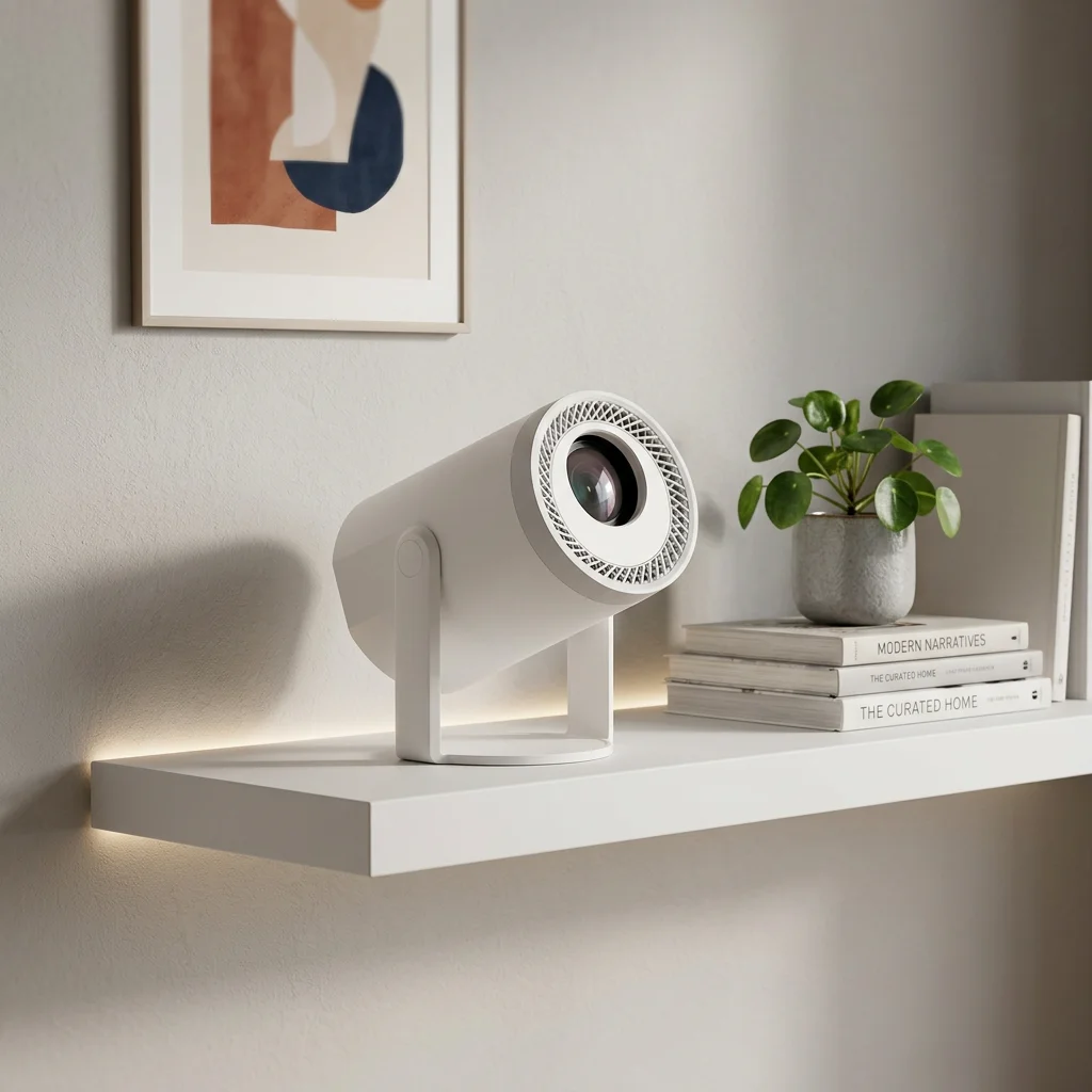 

Touyinger F200 Mini Projector LED Portable 720P Short Throw Proyector 180°Free Projection Video 30000 Hrs Lamp Indoor Beamer