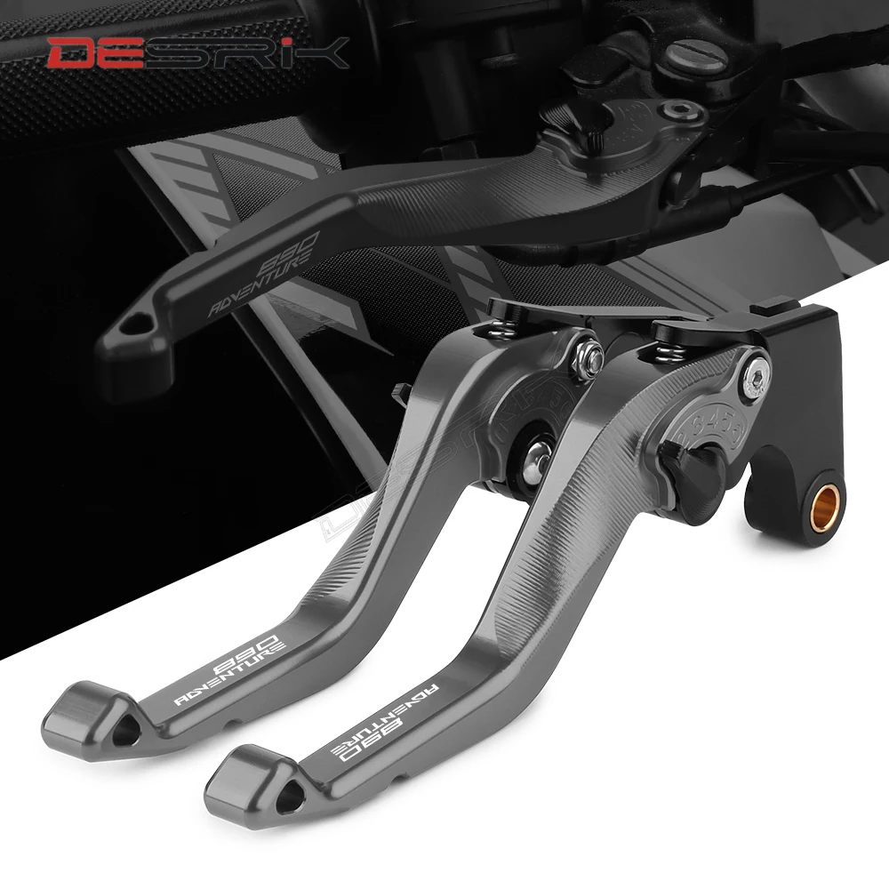 

NEW Design Motorcycle CNC Short Brake Clutch Levers For KTM 890 Adventure 890 ADV 890Adventure 2019 2020 2021 2022 2023