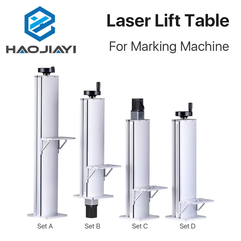 

Laser Marking Machine Lift Table Z Axis Lifting Table Height 500 & 800mm with Motor Control for Laser Marking Machine