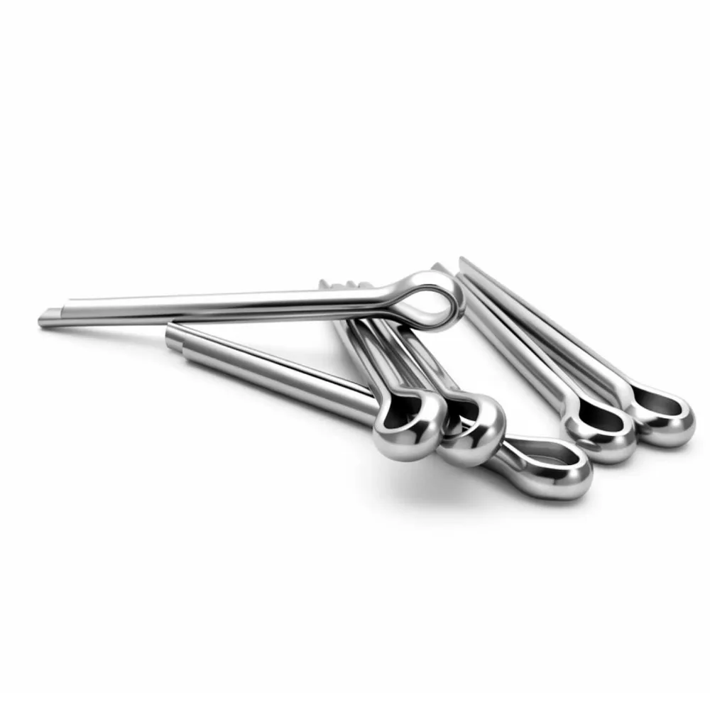 U Shape Spring Split Cotter Pin M5 M6 M6.3 M8 M10 304 Stainless Steel Open Elastic Snap Clamp Pin Mechanical Fix Hardware