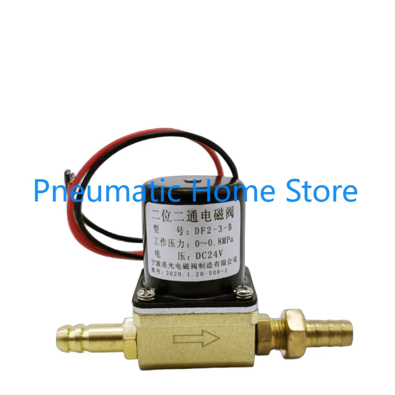 Two-position Two-way Solenoid Valve DF2-3-B DF2-3-C Argon Gas Welding Machine M14X1.5 M8 Connector DC24V AC36V AC220V