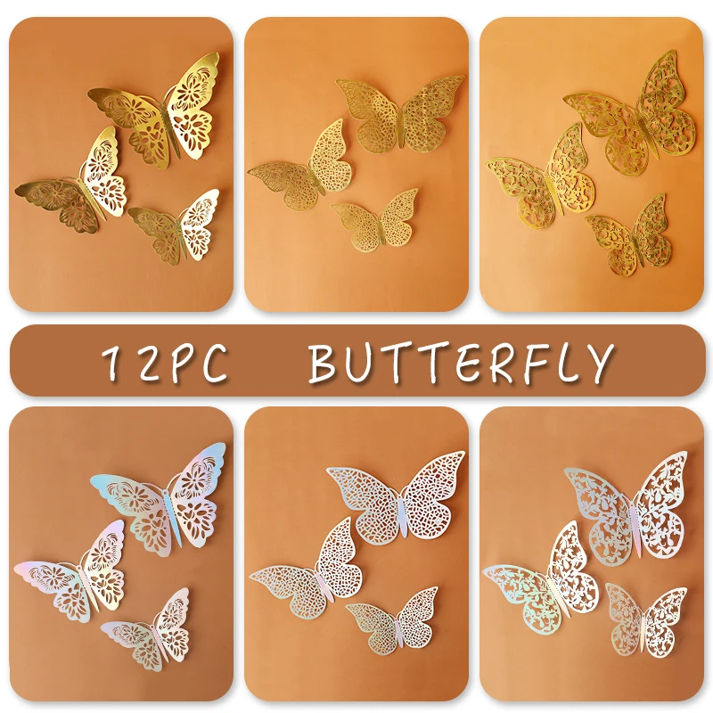 Topo Flor e Borboletas: Decoração de Bolo com Estilo e Elegância