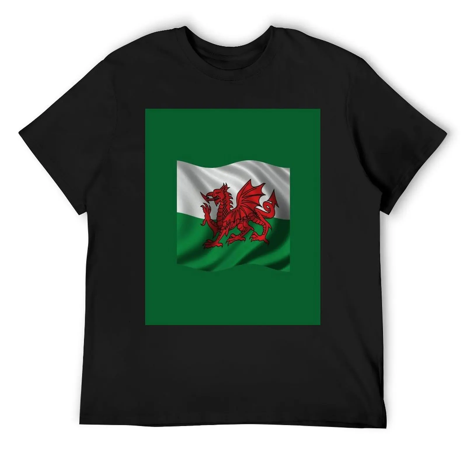 Y Ddraig Goch Welsh Flag Rugby Union v1 T-Shirt cute clothes anime stuff cotton t shirt men