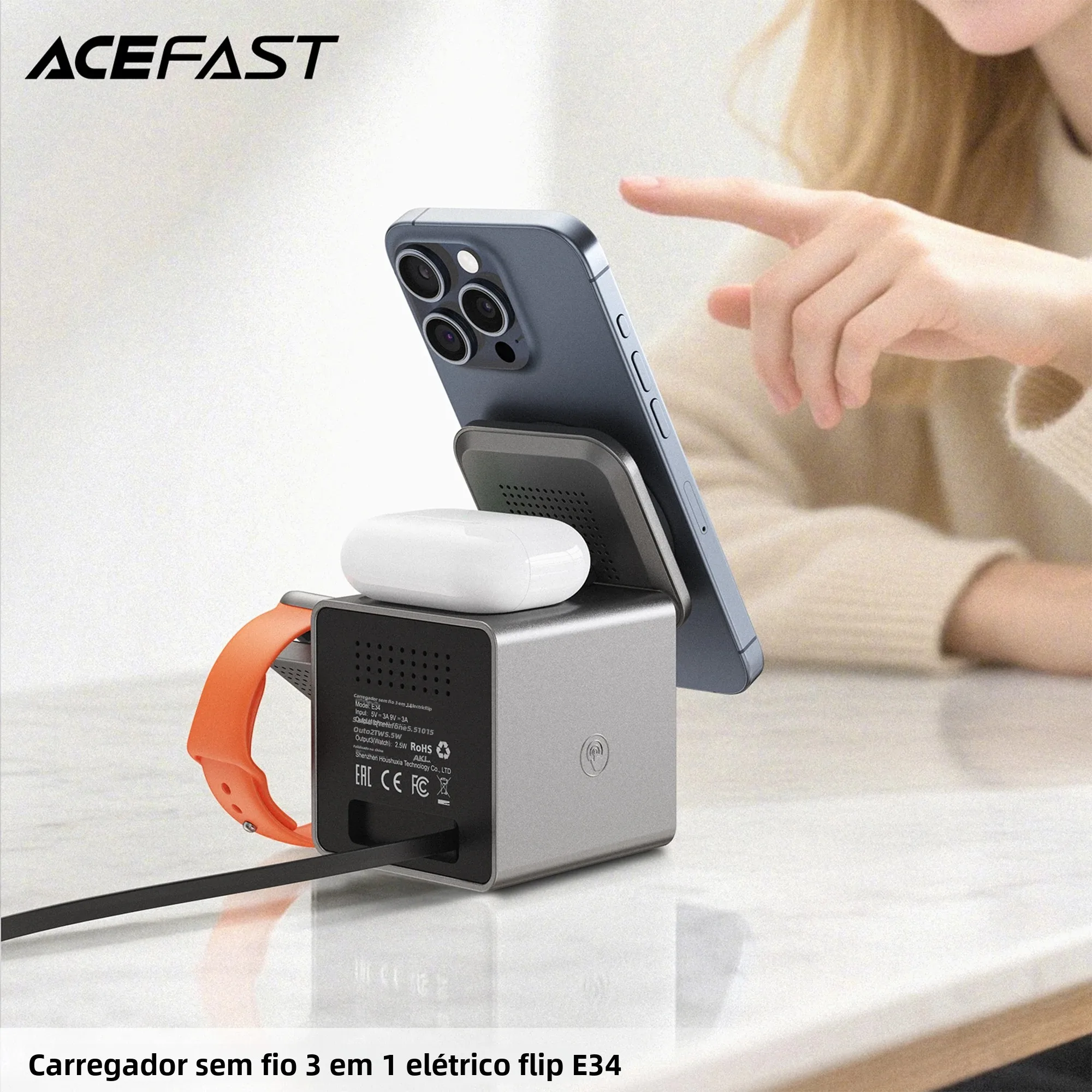 electric-flip-qi2-3in1-magnetic-charger-bt-earbuds-fast-charger-dock-station-for-iwatch-iphone17-16-15-14-samsung-s26-25
