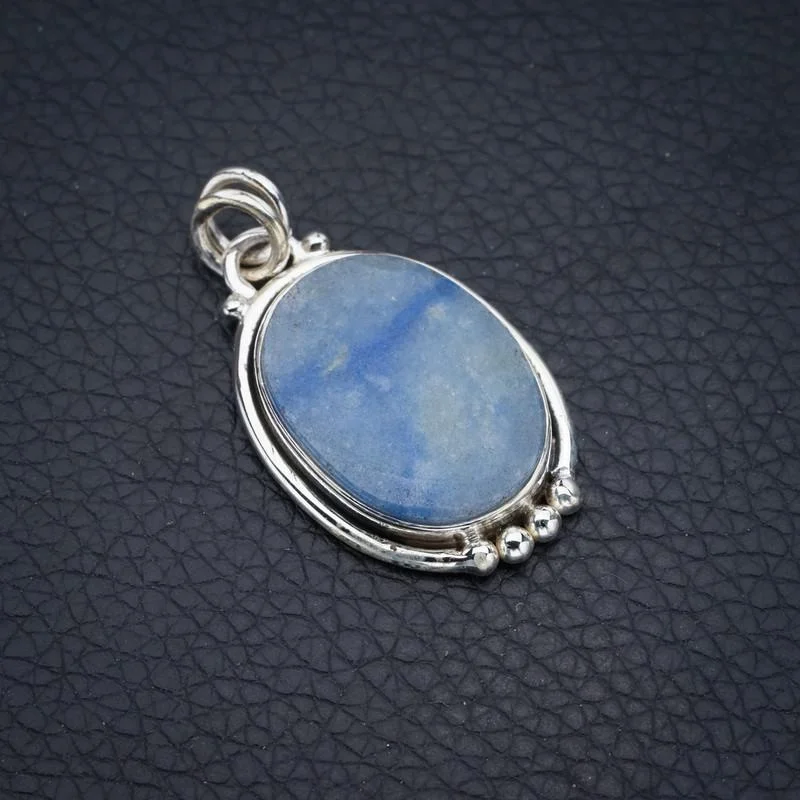 

StarGems Owyhee Opal Handmade 925 Sterling Silver Pendant 1.5" F4152