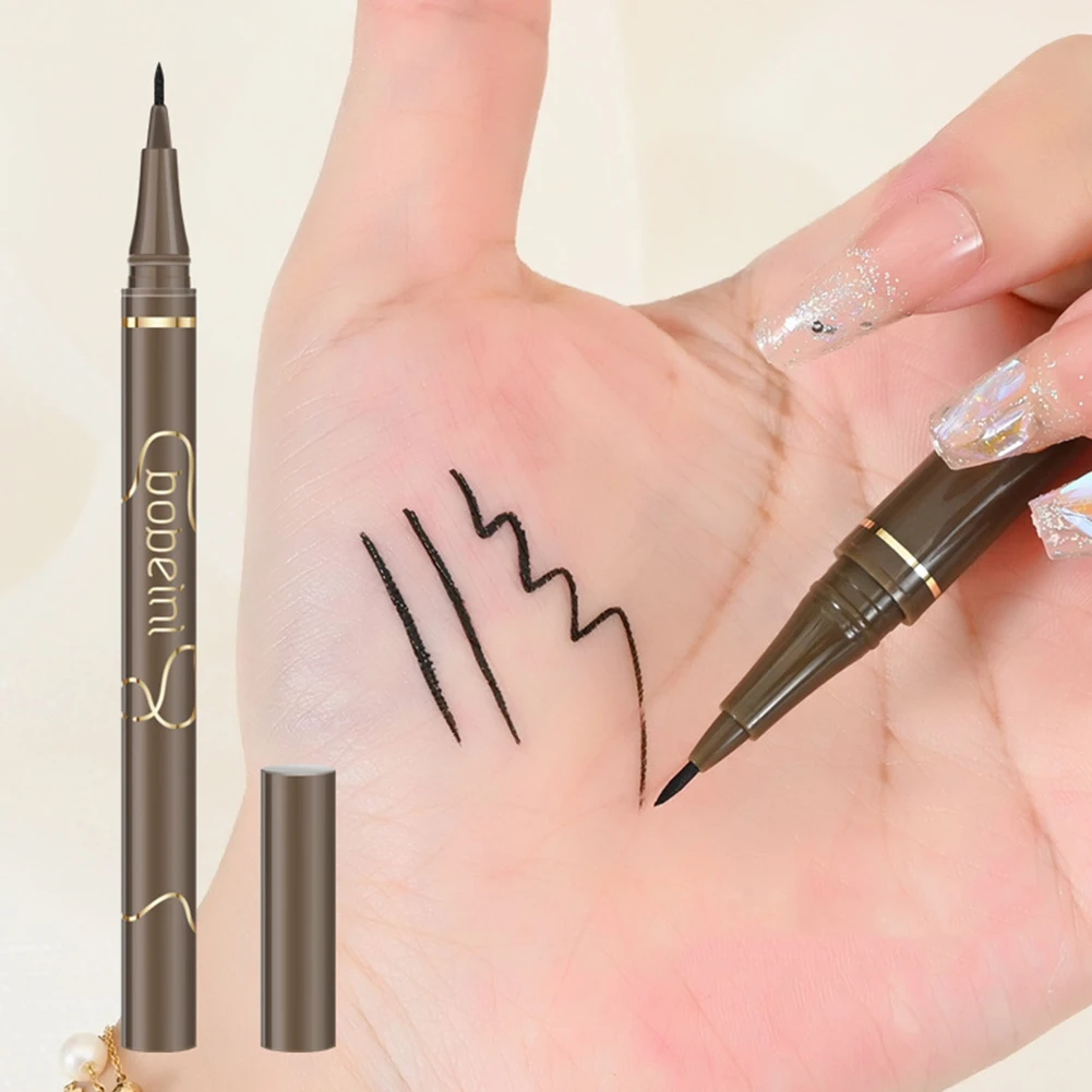 

Waterproof Liquid Eyeliner Pen Quick-drying Gel Eyeliner Pen No Blooming Thin Head Eye Line Long Lasting Eye Makeup Cosmetic