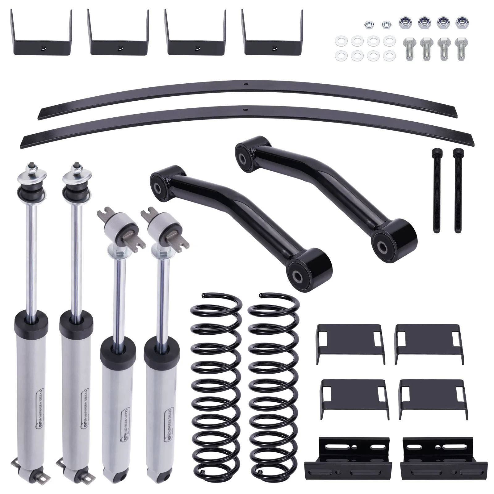 3in Suspension Lift Kit w/ Control Arms For Jeep Cherokee XJ 2WD 4WD 1984-2001