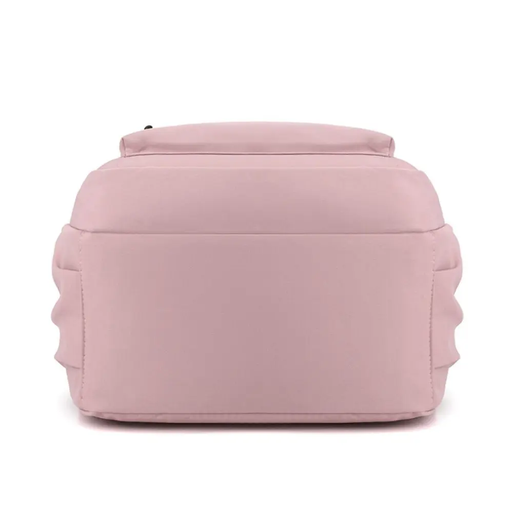 Cor sólida estilo preppy mochila náilon grande capacidade estudantes saco de escola estilo coreano bolsa adolescentes bolsa de ombro escola