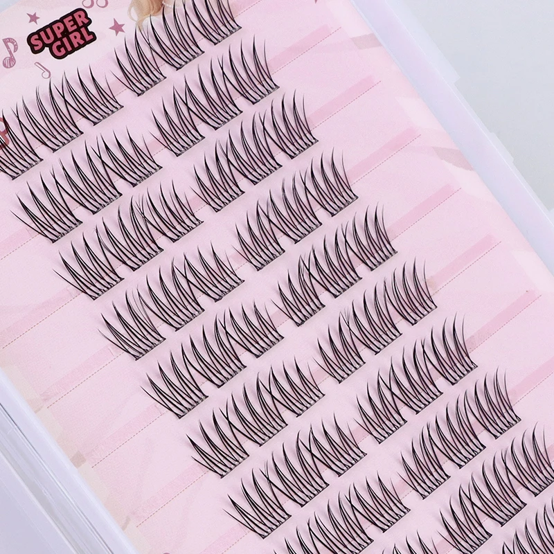 Naughty Bear ナチュラルスタイル グルーフリーつけまつげ 60束入り