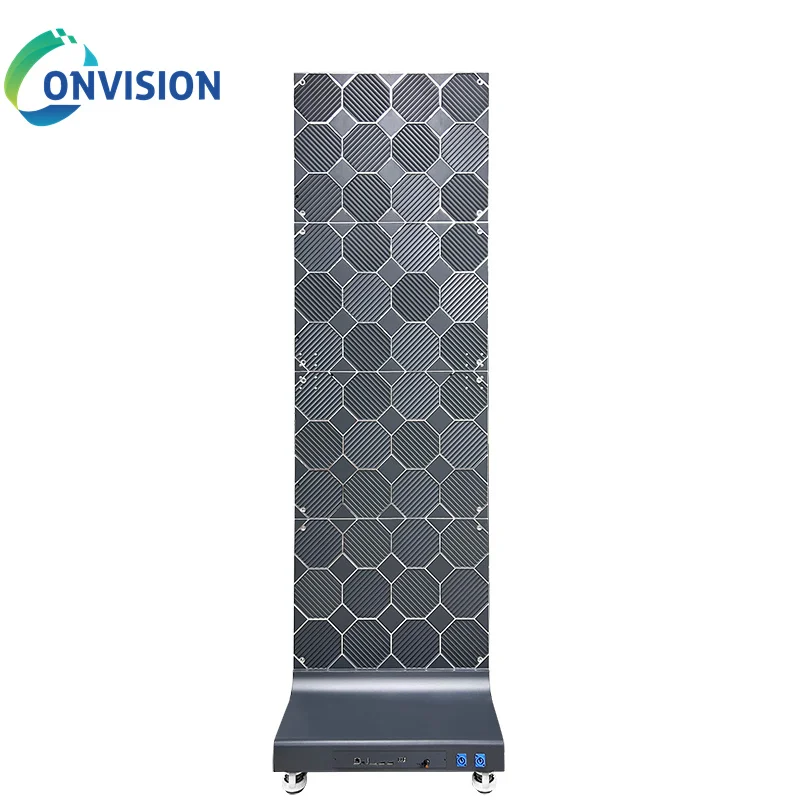 P2.5 Foldable LED Poster Custom Layout Outdoor Event Advertising Display Screen - view 4