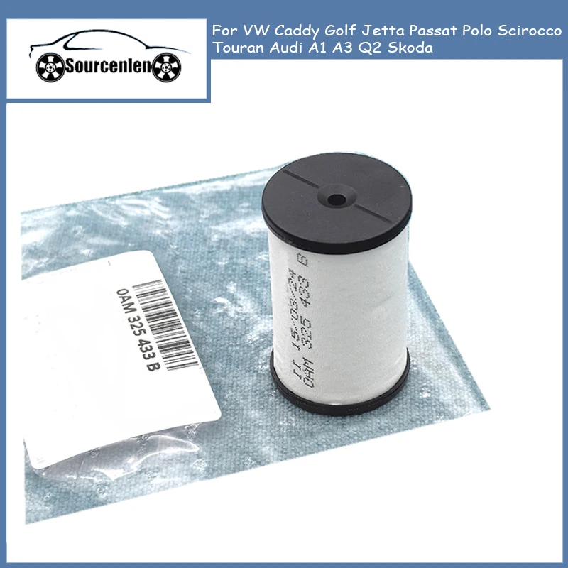 

Гидравлический фильтр трансмиссии 0AM325433B для VW Caddy Golf Jetta Passat Polo Scirocco Touran Audi A1 A3 Q2 Skoda