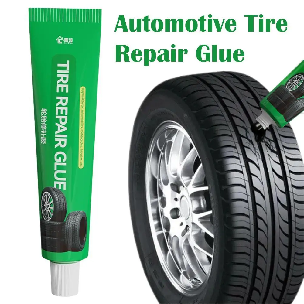 Tire Repair Glue Waterproof & High Temperature Resistant Black Sealing Waterproof And High-Temperature Resistant Repair Adhesive