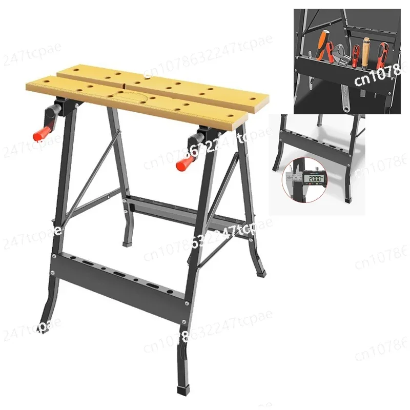 

Table Saw Household Portable Combined Tool Decoration Wood Working TableMultifunctional Carpentry Workbench Folding Woodworking