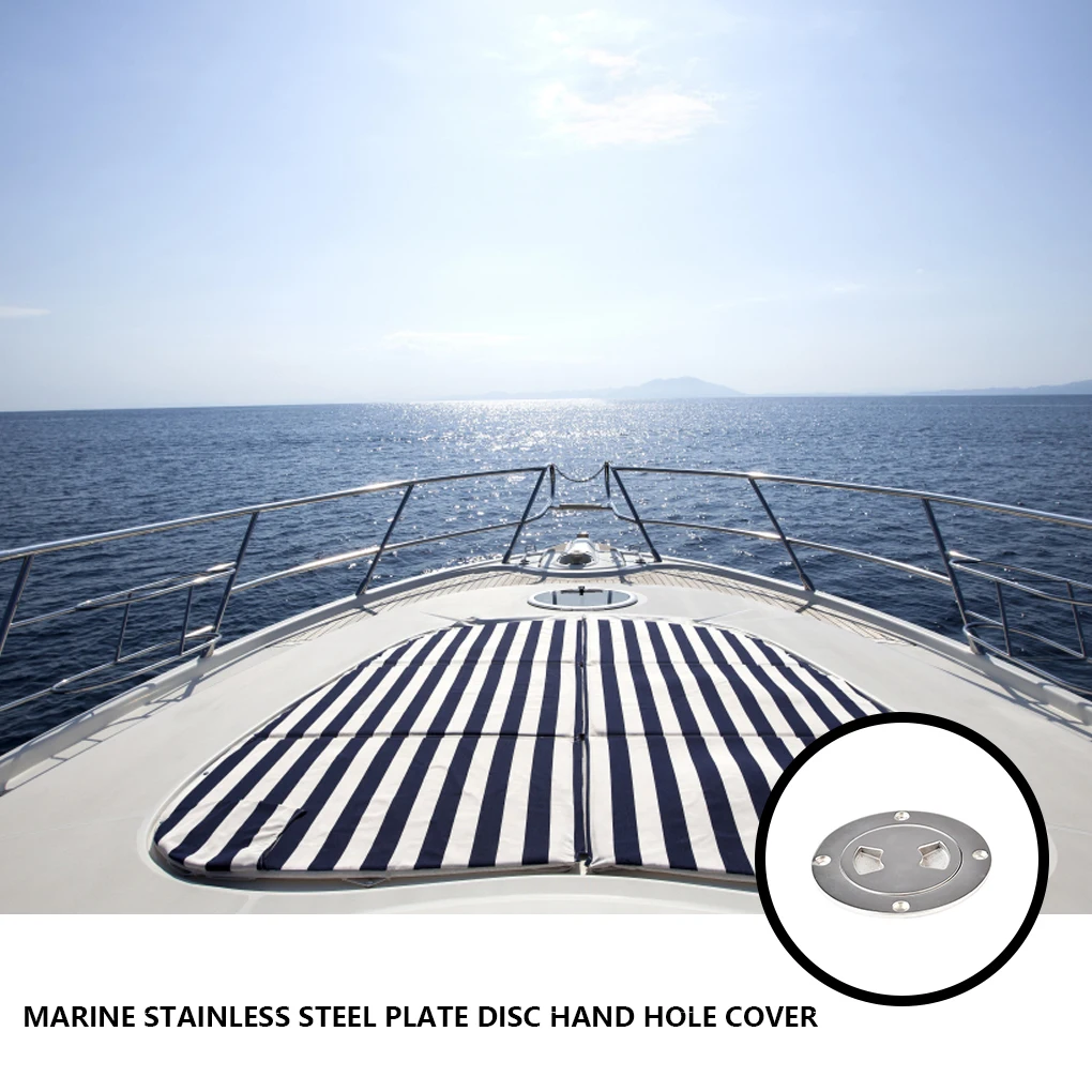 Inspection Plate Detachable Skid-proof Covers O-ring Water Tight Cover Lid Yacht Marine Accessories Fittings Parts