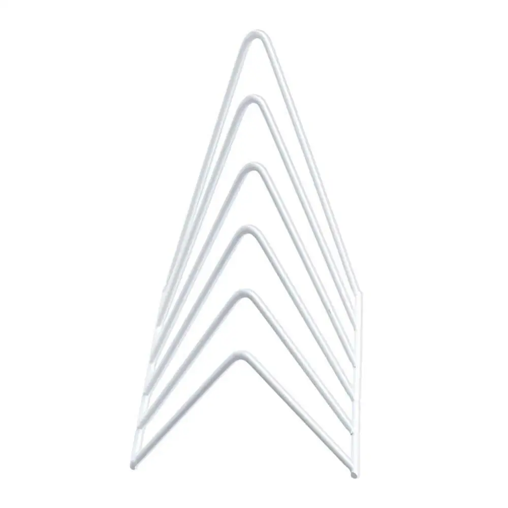 

Student Stationary School Office Supplies Desktop Organizer Bookshelf Triangle Bookend Book Holder Iron Book Stand Record Rack