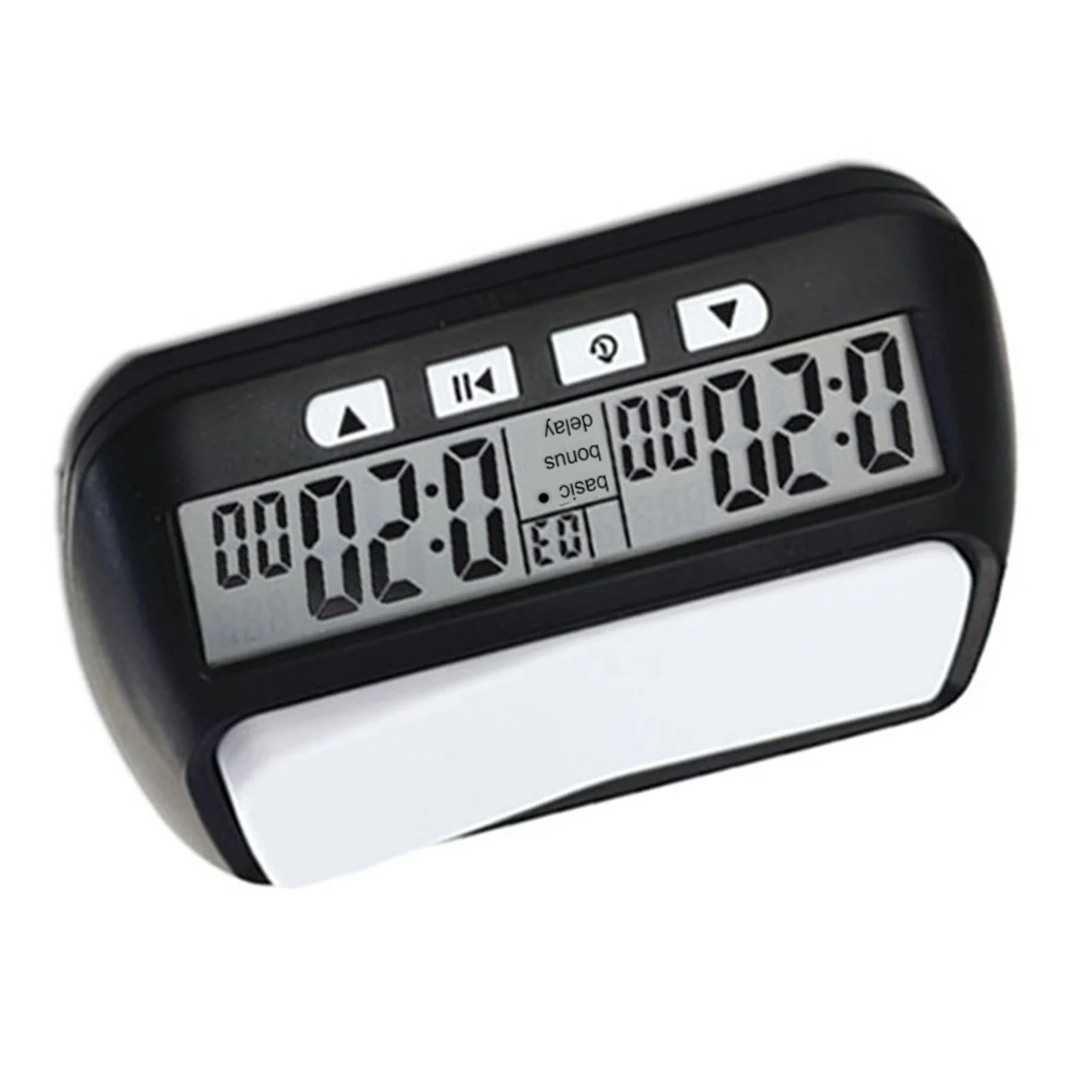 Chess Clock Digital Chess Timer with Audible Alarm Function YS 902 Black English Version Digital Chess Clock Chess Clock Timer