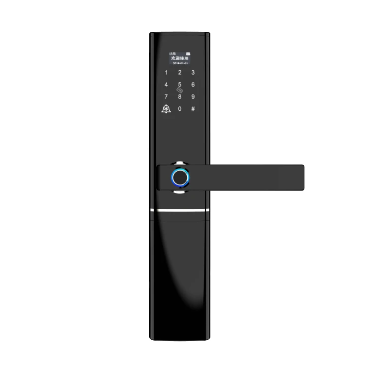 

zc02 2020 Hot Sale Fashion Simple Design Fingerprint Smart Door Lock