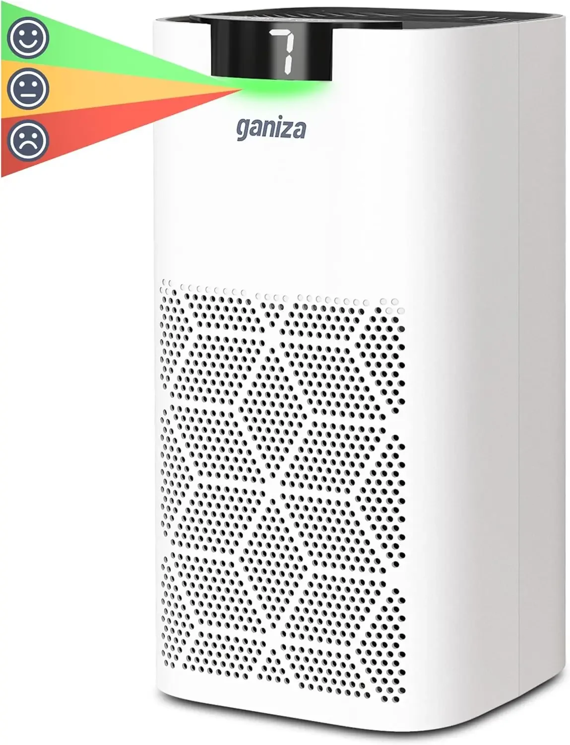 Purificadores de aire para el hogar, habitaciones grandes, purificadores de aire H13 HEPA de cobertura de 1570 pies2 para mascotas con monitor PM2.5, purificadores de aire de 23 dB para B