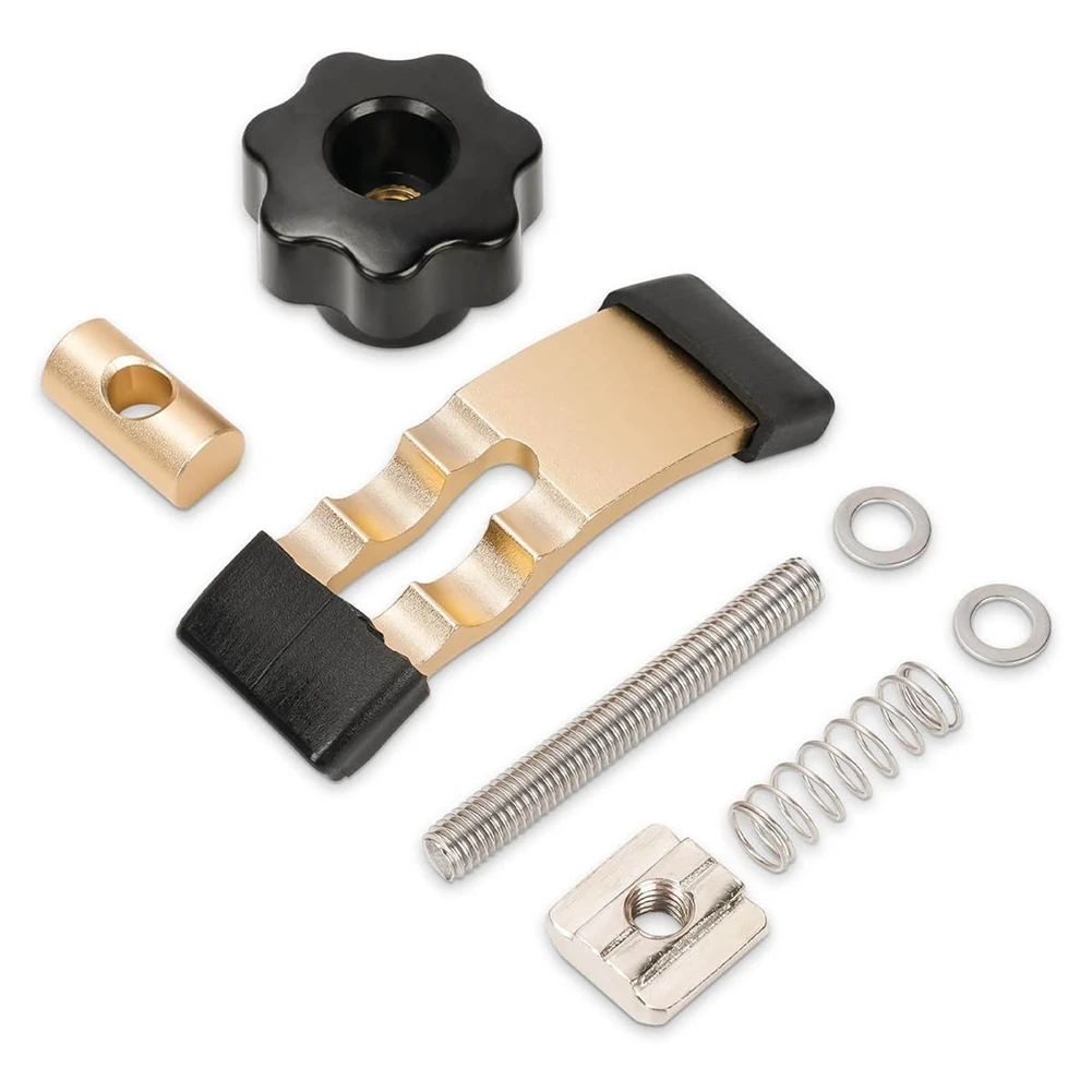 2PCS Mini Hold Down Clamp Kit, CNC Router Clamp for Woodworking and Metalworking, with 3018 CNC Router Machine