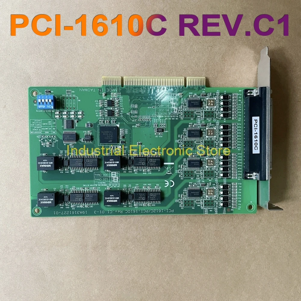 For Advantech Capture Card PCI-1610C REV.C1 01-3