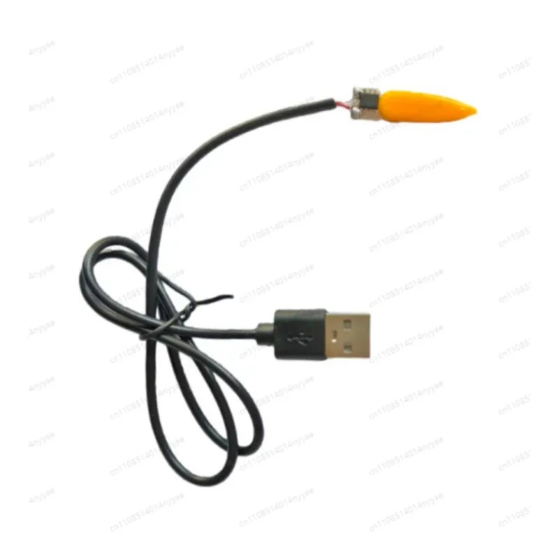 Flame Lamp Circuit Board with Usb Interface LED Flicker Effect Irregular Lamp Atmosphere Chip Creative for Parties Cafes Bars