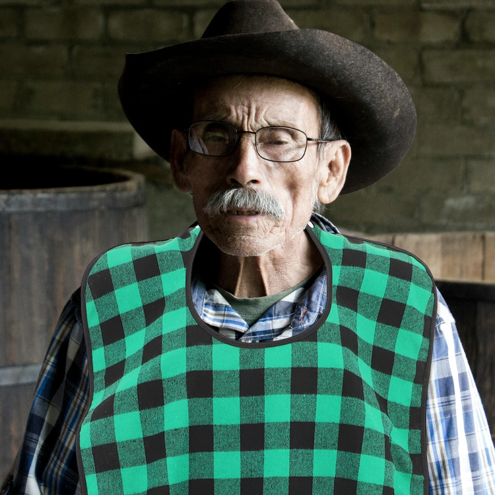 

2 шт. водонепроницаемые нагрудники для взрослых для пожилых людей, моющиеся, многоразовые, с карманом для ловли еды, защитные приспособления для пожилых людей для особых потребностей для мужчин