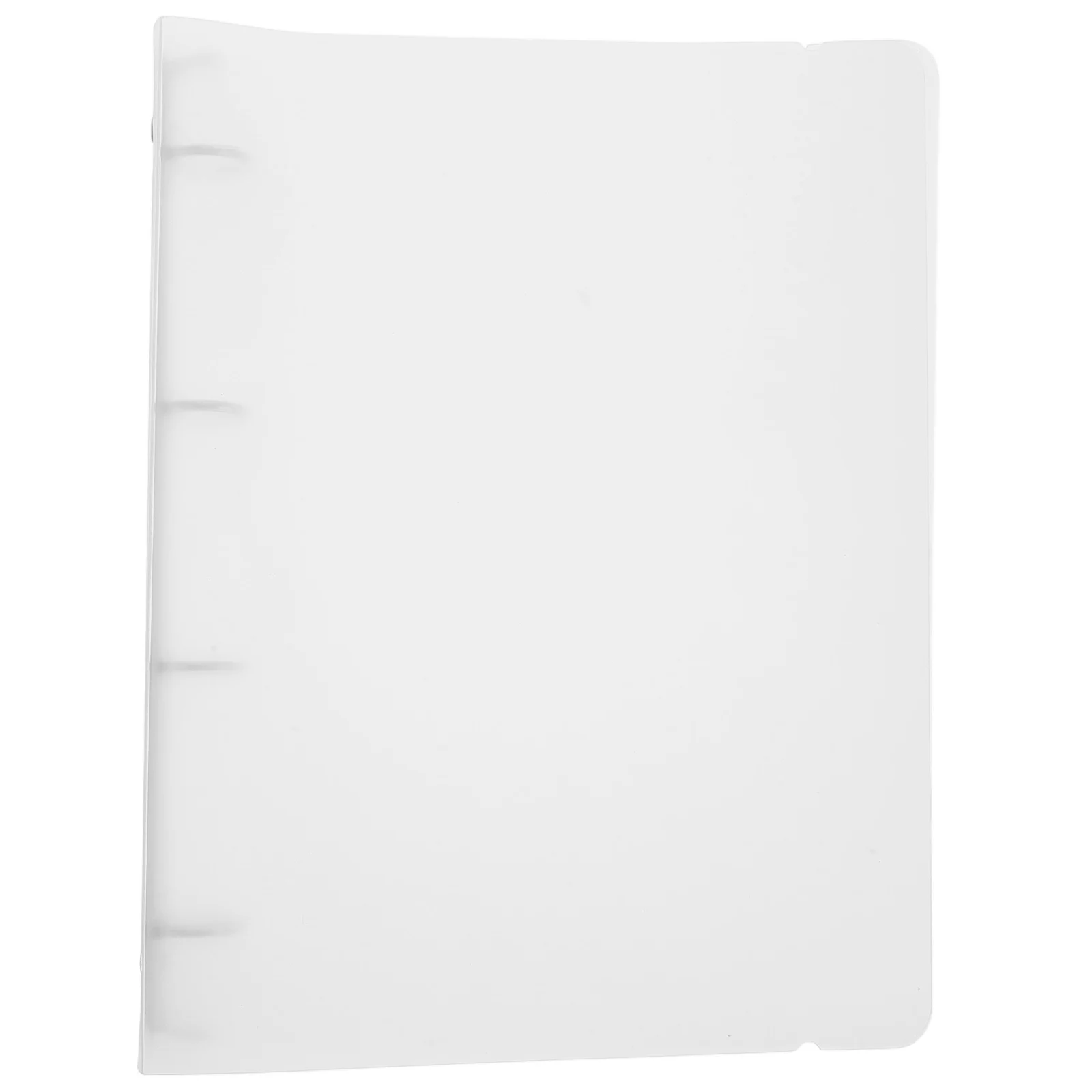 

Matte Finish A4 Binder Folder Pp Material Stainless Steel Clip Elastic Band For School Organization File Folder Folders