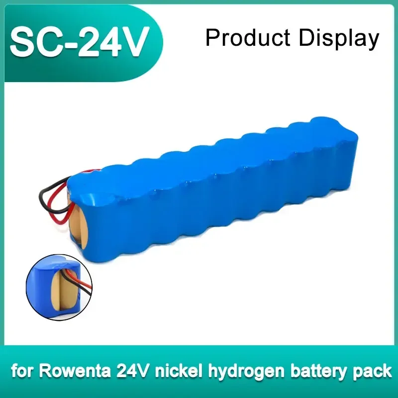 24V 9800mAh NiMH Battery Pack Suitable for Rowenta CD Vacuum Cleaner Suitable for Besen Air Force Extreme RH8770