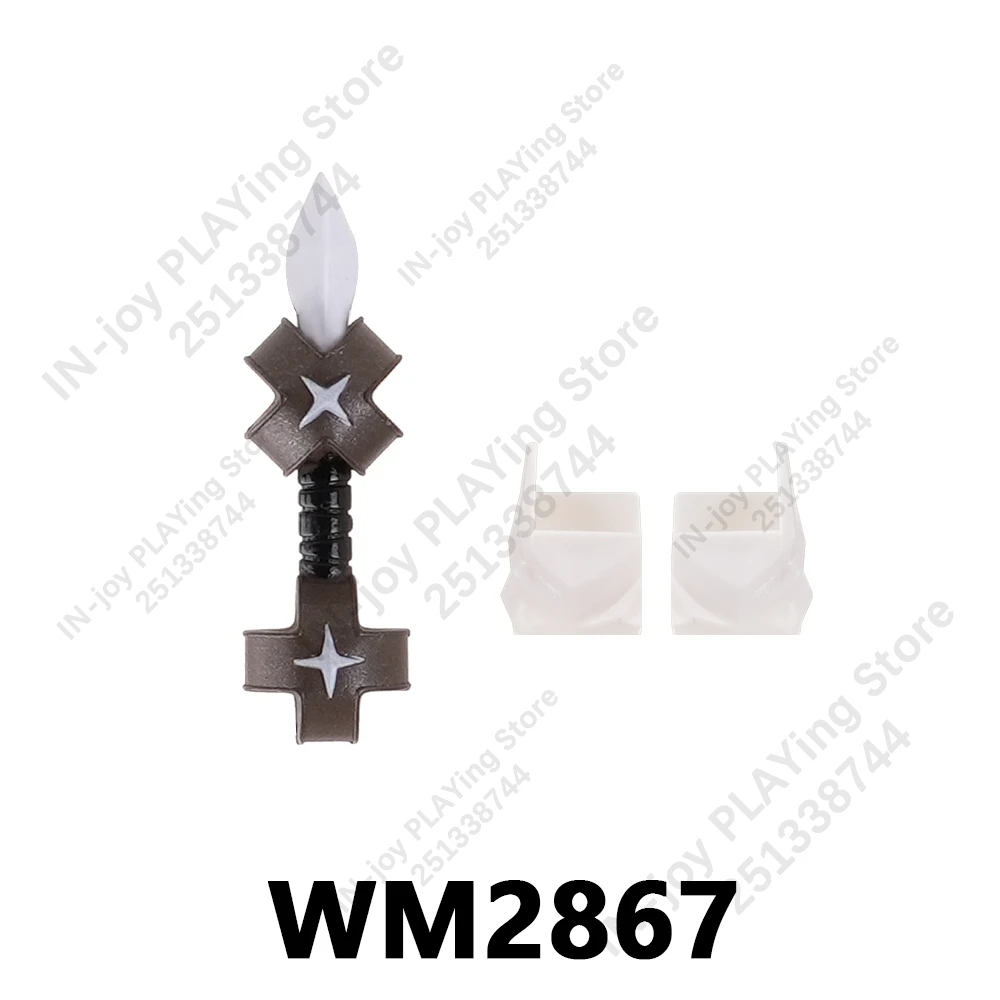 WM6202 Compatible Action Figures Parts Bricks WM2867 WM2868 WM2869 WM2870 WM2871 WM2872 WM2873 WM2874 WM Blocks Accessories Toys