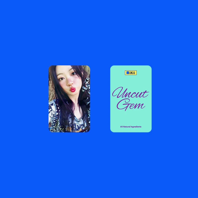 5pcs/set KIIIKIII New Girl Group Debut Special Song Card Collection HAUM KYA JIYU Postcard Girl Collection Card Gift Photo Card