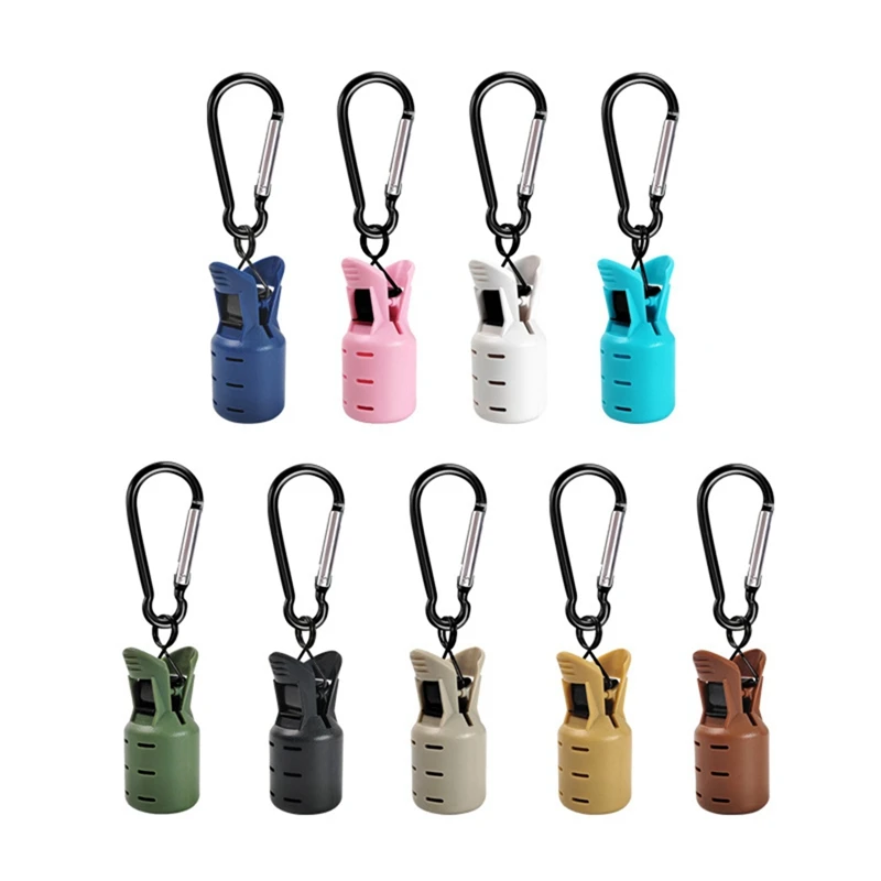 9 adet Kalamar Jig Yem Koruyucu Kiti Ahtapot Kalamar Kanca Kapak Mürekkepbalığı Şemsiye Cazibesi Kap Karabina Olta takımı