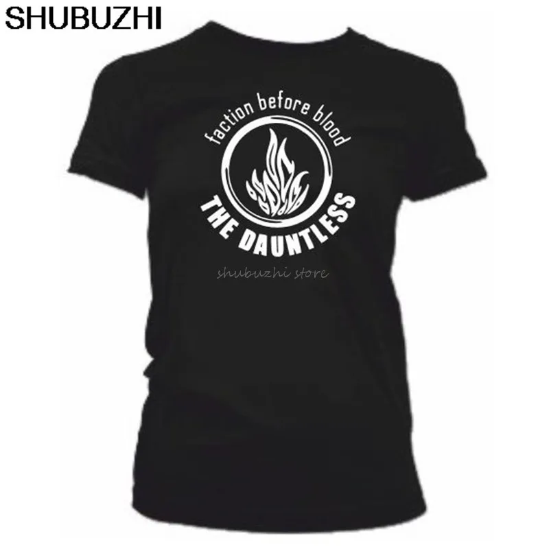 DAUNTLESS Divergent Tshirt - Faction Before Blood Womens Girls DVD Movie sbz4272