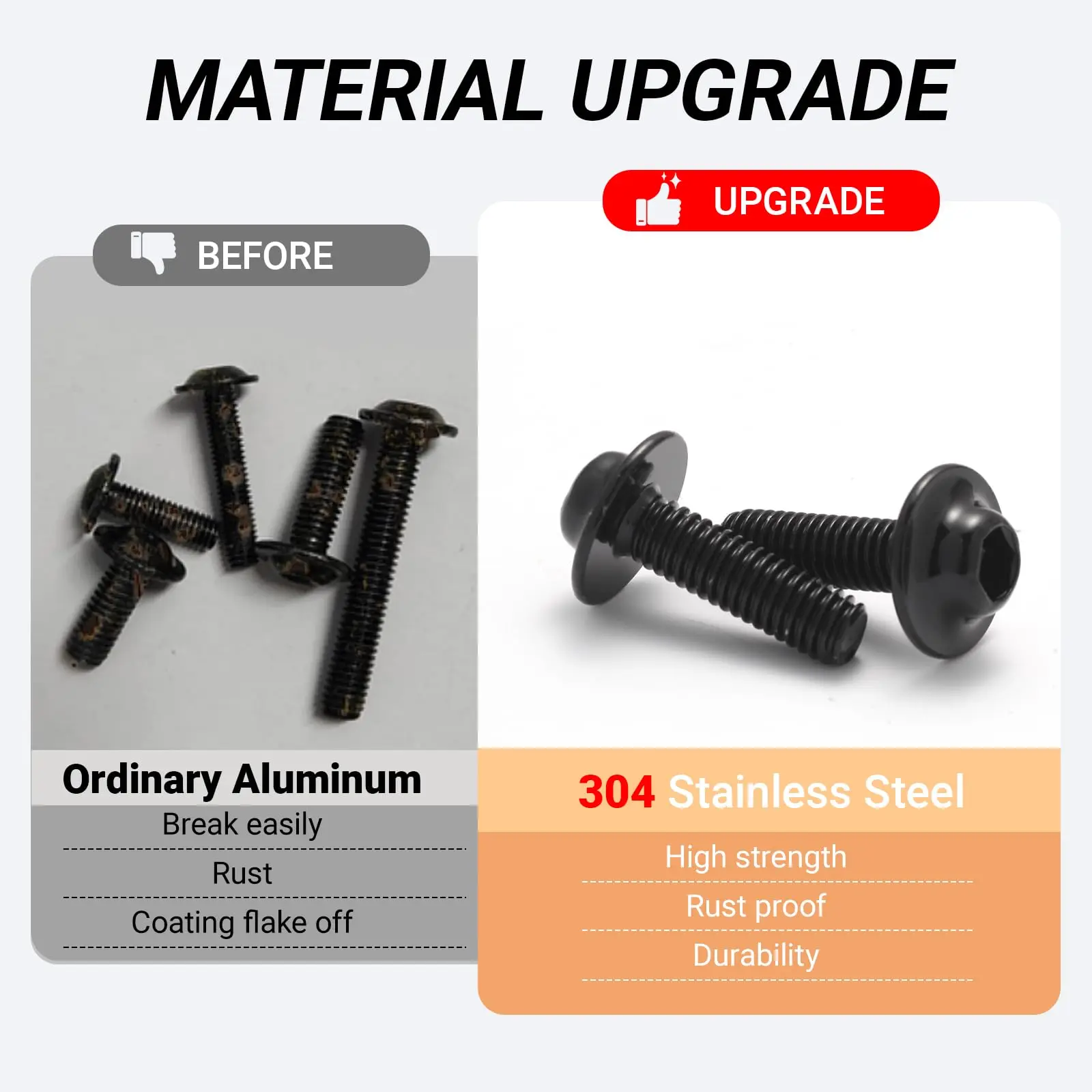 Verkleidungsschrauben-Set für Yamaha YZF R6 R1 R25 R125 R3 T-MAX MT XJR