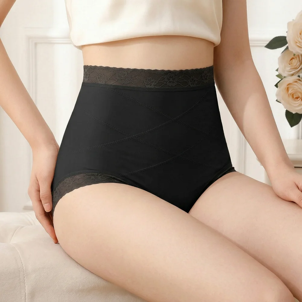 calcinhas-femininas-de-cintura-alta-com-controle-de-barriga-renda-respiraveis-macias-e-elasticas