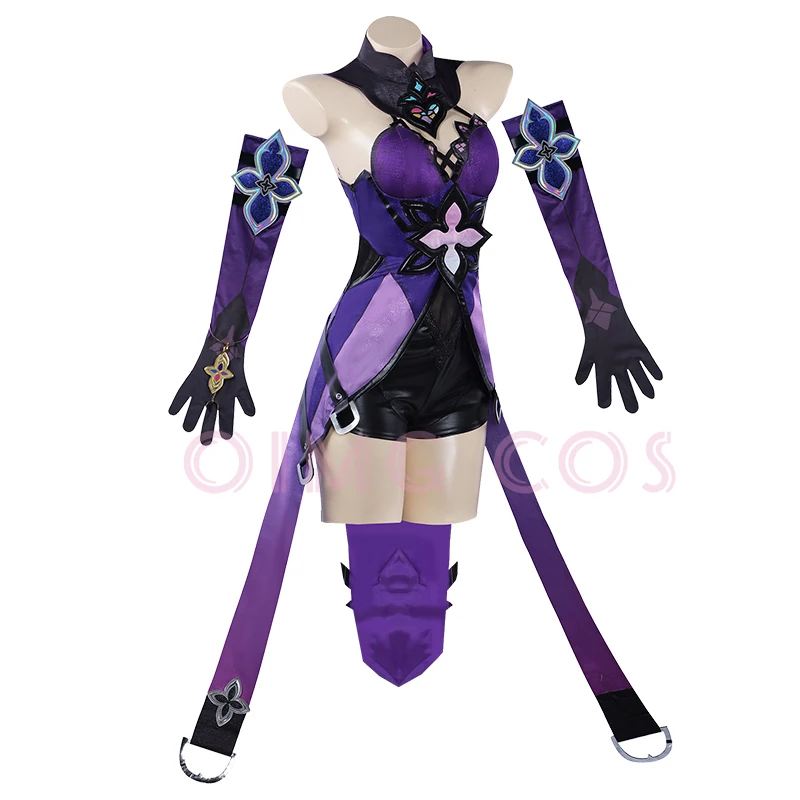 Black Swan Cosplay Costume Honkai Star Rail Carnival Uniform Wig Anime Halloween Costumes Men Game Character Outfits