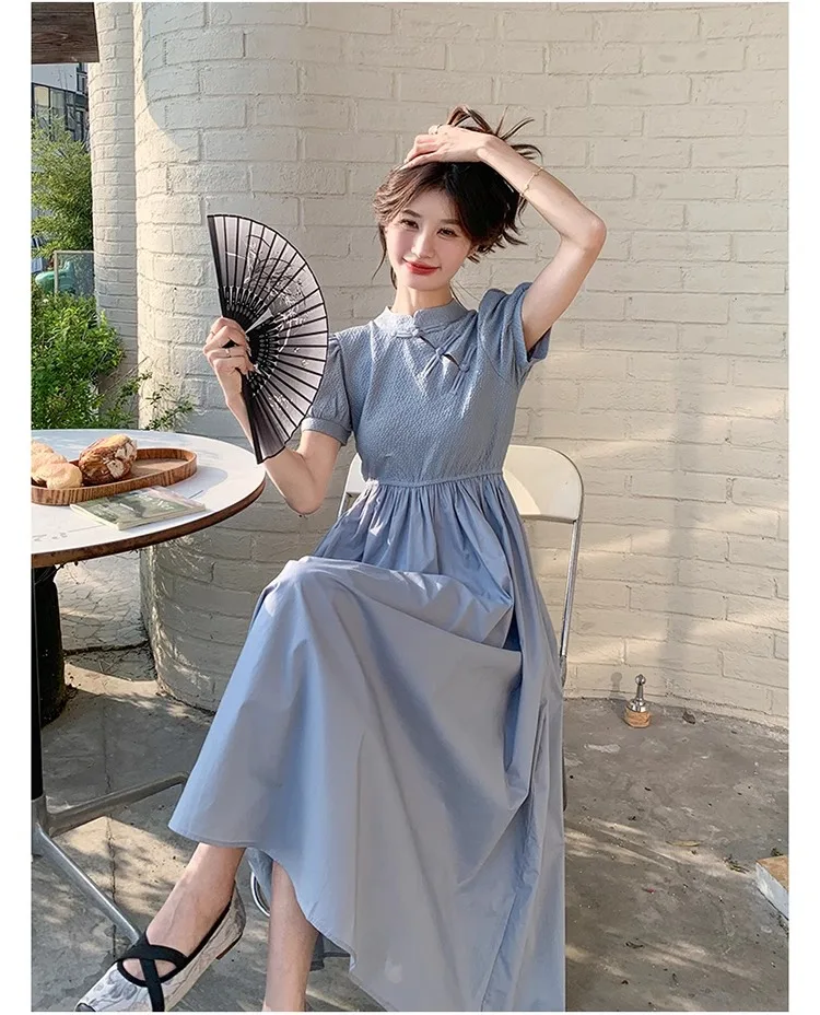 Vestidos de manga curta feminino petite primavera cupro em camadas faixas fofas rendas babado mão-plissado decorativo exclusivo fairycore ol