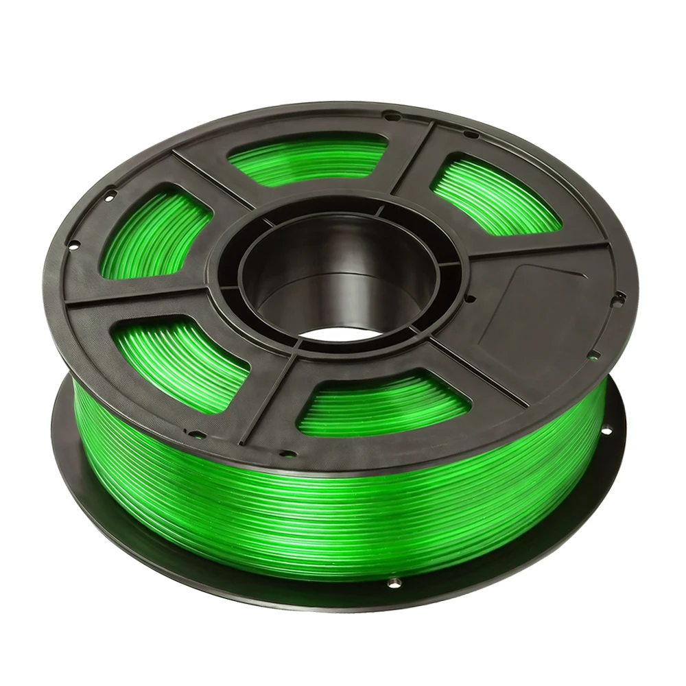 PETG Transparent green 3D Printer Filament 200g 500g Transparent Green 3D Printing Filament Petg 1.75mm Vacuum Packaging