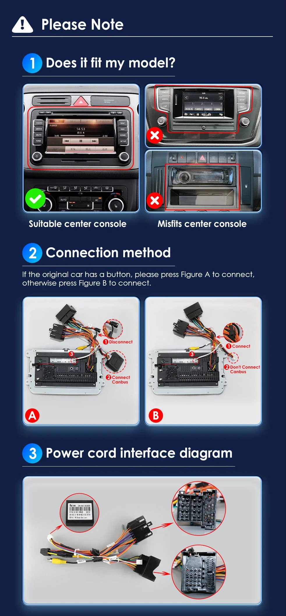 Wireless CarPlay Android Auto Multimedia Player For VW/Volkswagen Passat Golf MK5 MK6 Jetta EOS POLO Touran Seat Sharan Navi GPS