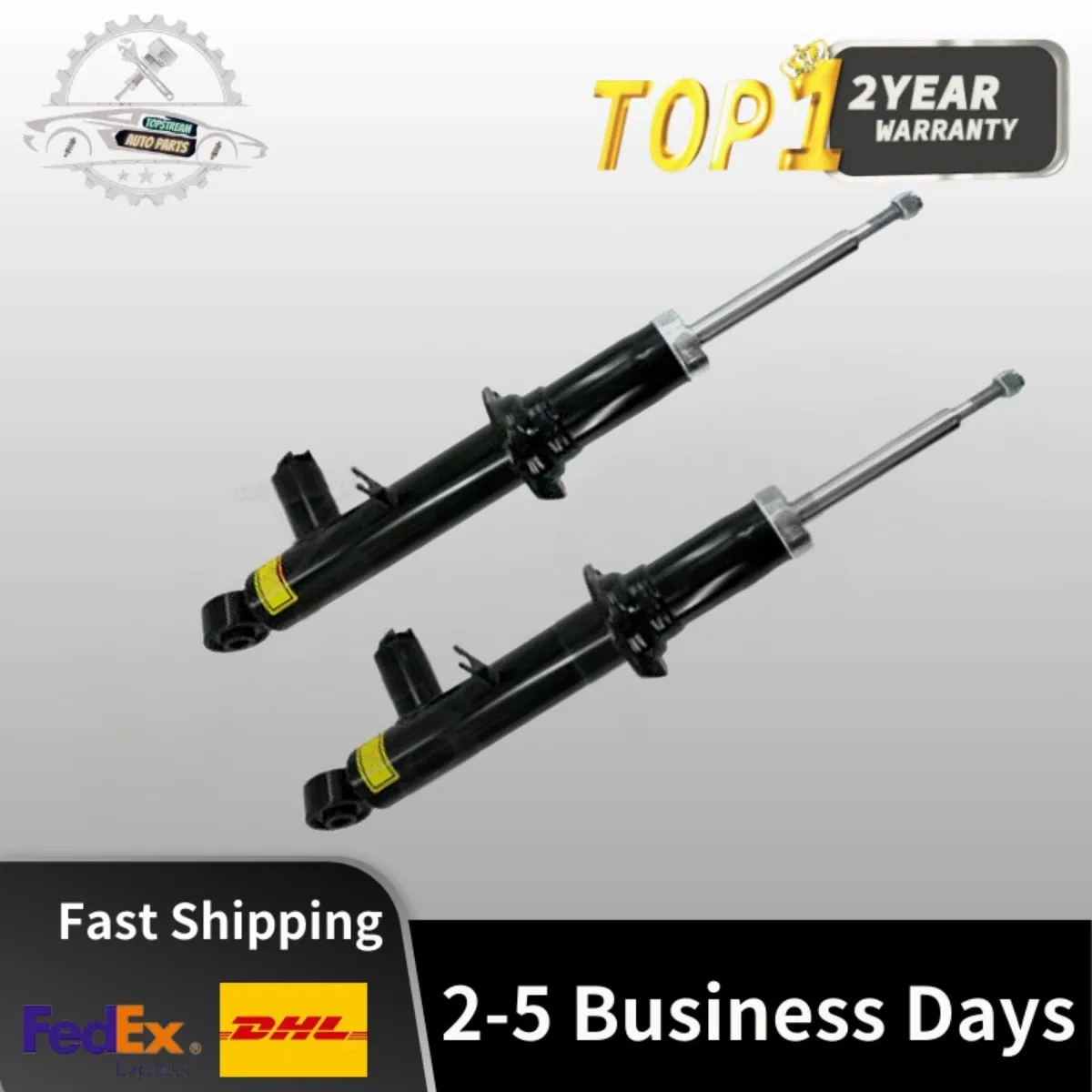 

2x Front Right Left Shock Absorbers w/Electric Fit Infiniti Q50 Q60 Sport 2016-