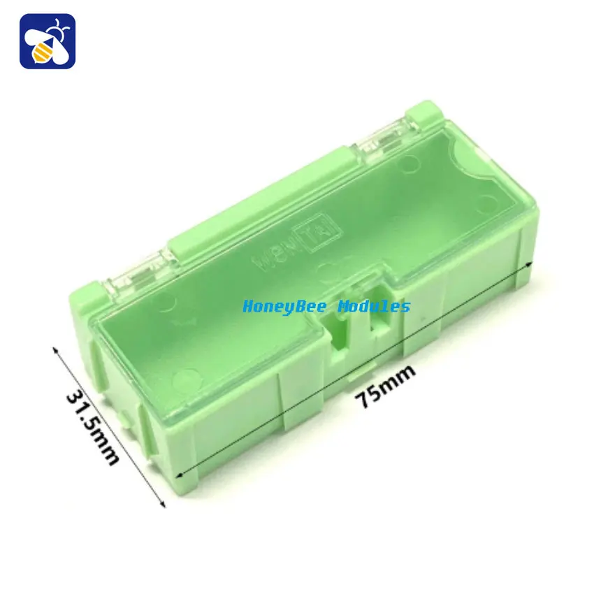 smt chip component box combined electronic components storage box anti-static ic chip box