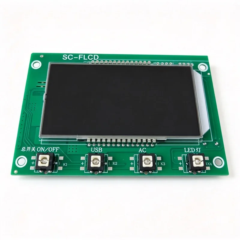 For SC-FLCD 4-Button LCD Display Screen Battery Voltage Current Monitor For Energy Storage Inverter