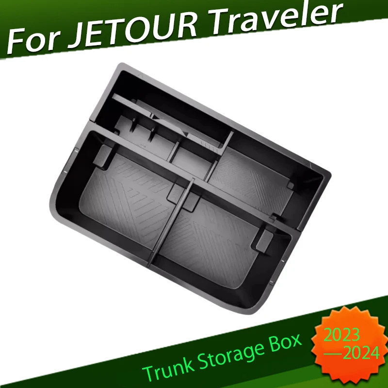 Car Trunk Storage Box Fit for Chery JETOUR Traveler T2 2023 2024 Modified Trunk Expansion Storage Box Upgrade Car Interior Parts